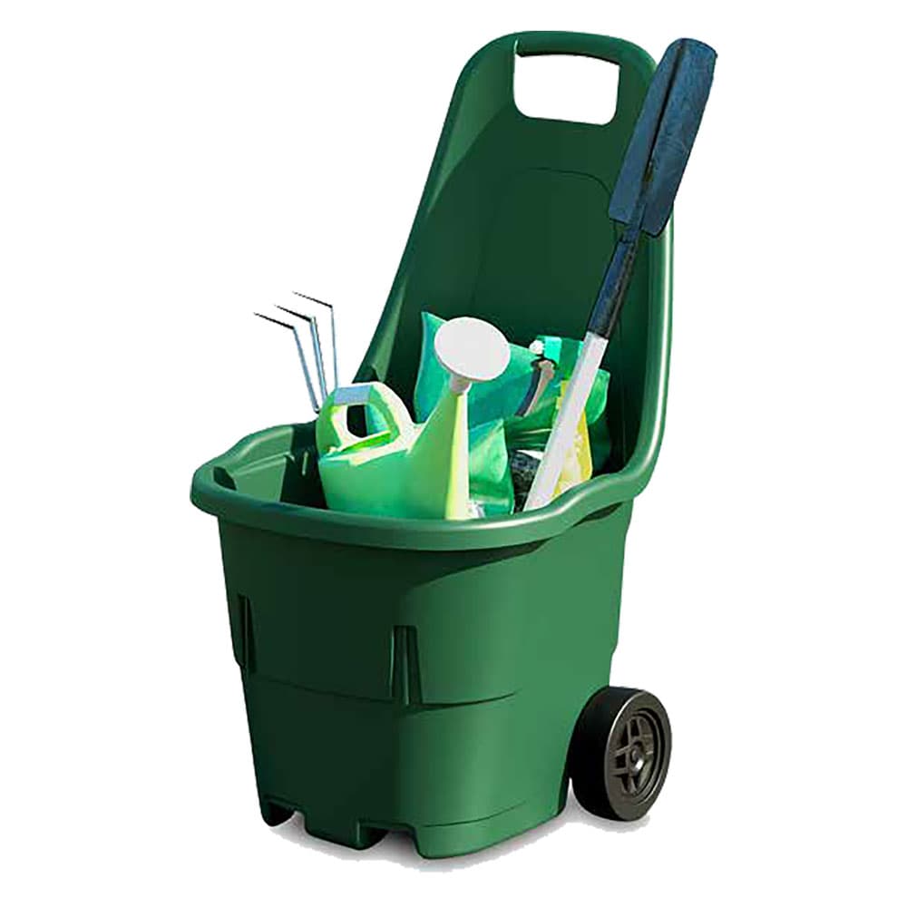 TROLLEY DA GIARDINO 'SMART' cm 48,5 x 57,5 x h.87,5 - 45 lt.