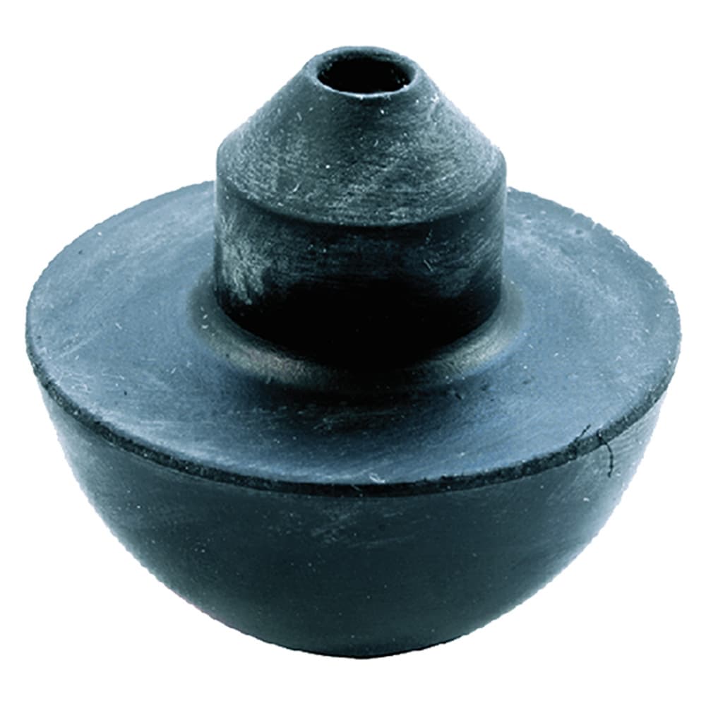 VALVOLA MEZZA SFERA in gomma nera (10 PZ)