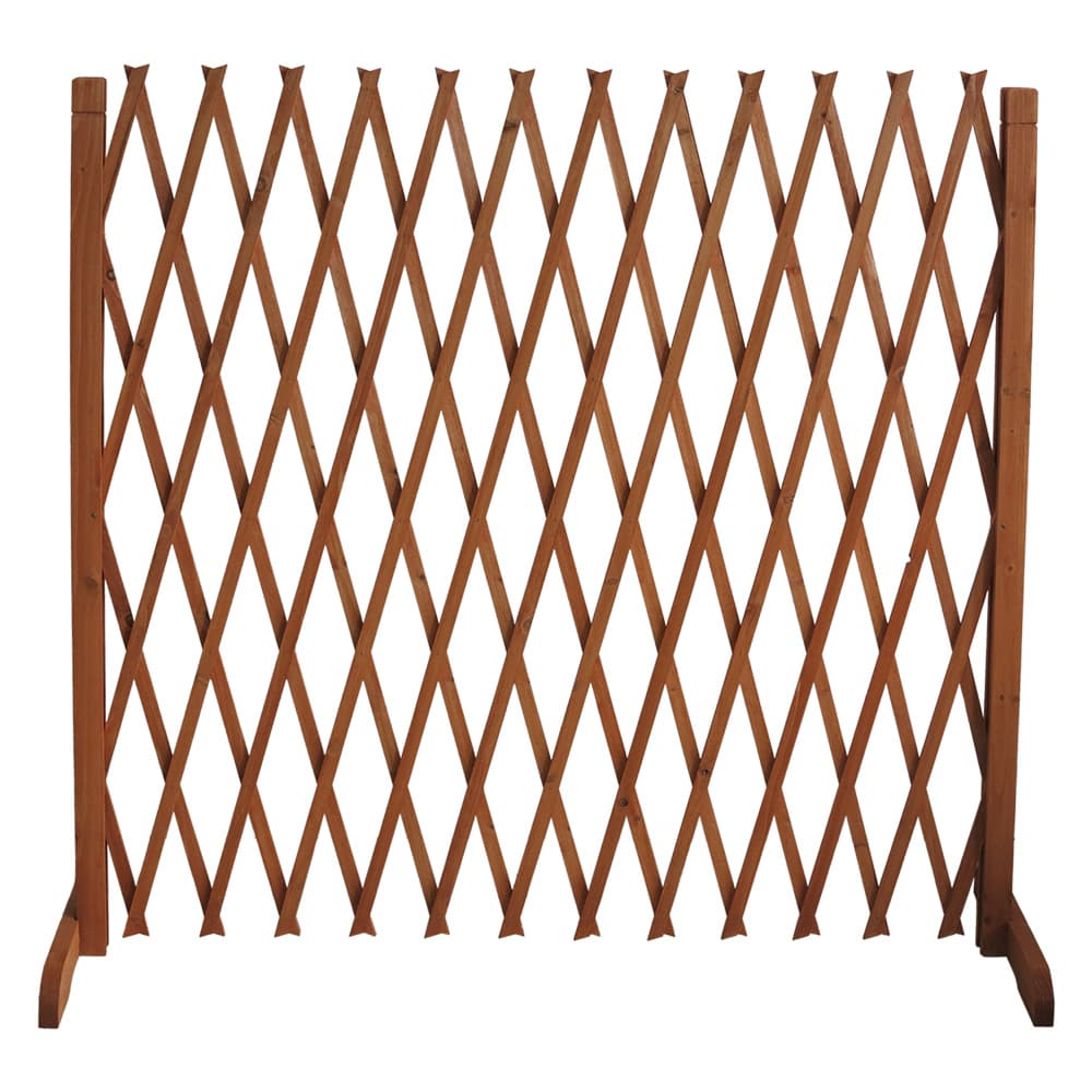 STECCATO ESTENSIBILE IN LEGNO cm. 140 x h.120 (2 PZ)