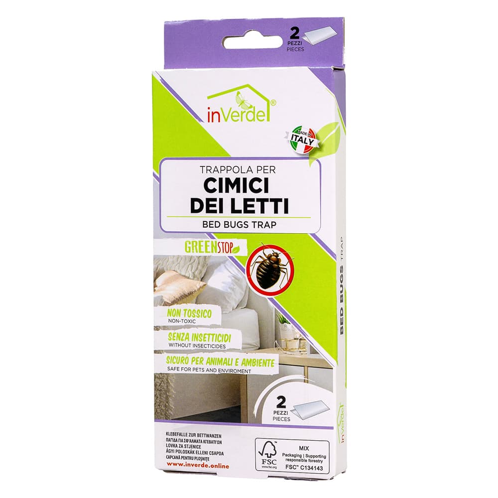 TRAPPOLA PER CIMICE DEI LETTI 2 pezzi