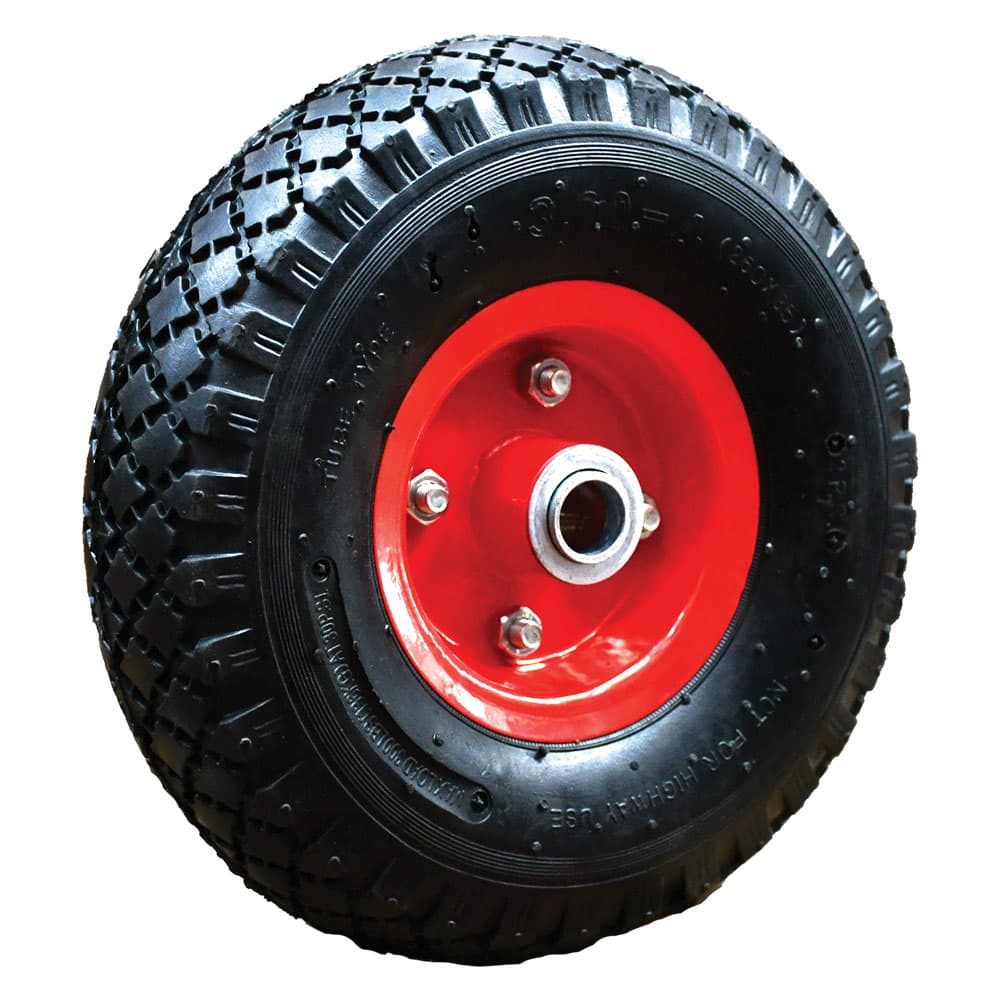 RUOTA PNEUMATICA PER CARRELLI Ø 250 mm - foro Ø 20 mm / per carrello pala ribaltab.