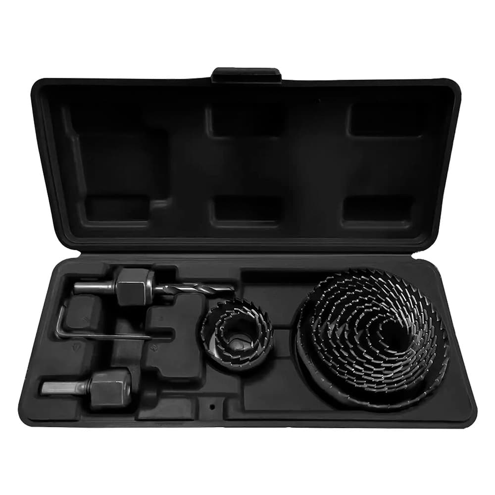 SEGHE A TAZZA PER MULTIMATERIALI set 15 pz