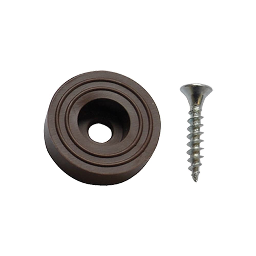 SOTTOSEDIA CON VITE Ø mm 28 - pz. 8 marrone
