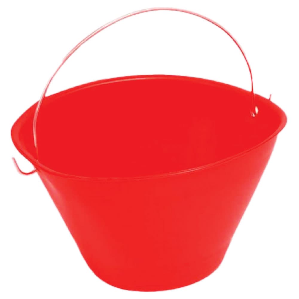 SECCHIO PER MURATORE 'EXTRA' rosso (10 PZ)