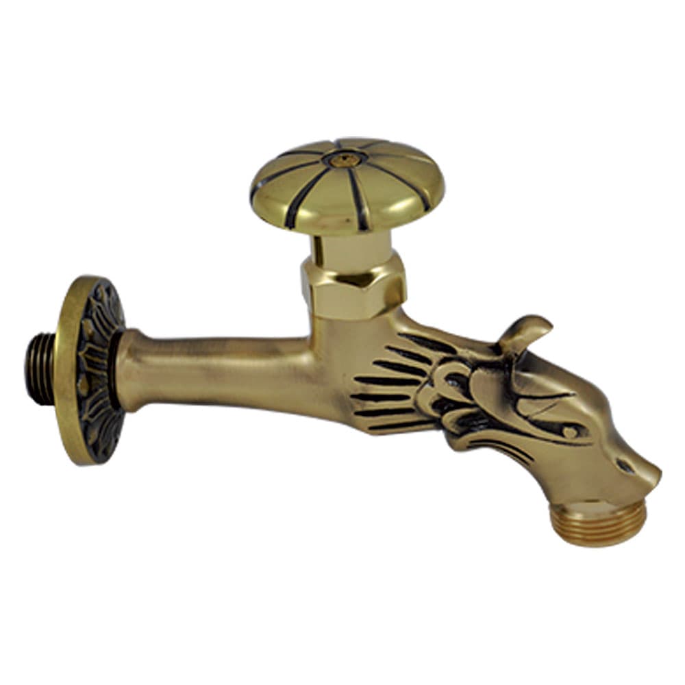 RUBINETTO ORNAMENTALE 'RINASCIMENTO' 1/2 con maniglia