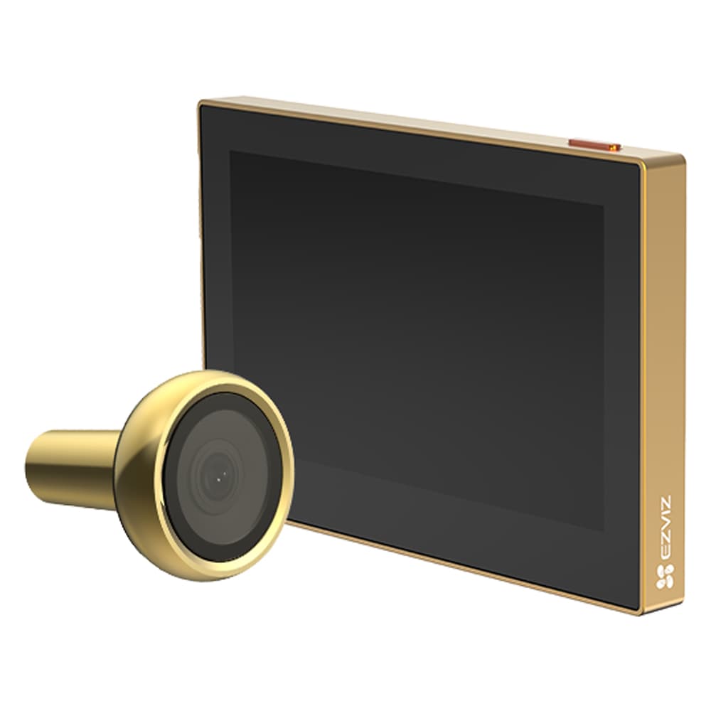 SPIONCINO DIGITALE PER PORTEWIFI 'HP2 2K' EZVIZ risoluzione 2K 1080P - / colore oro