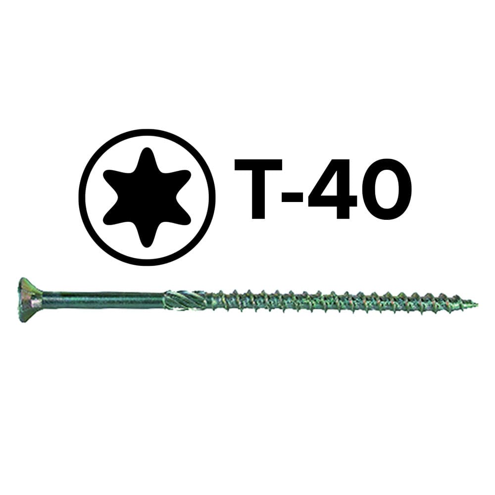 VITE PER LEGNO TSP 'PROFESSIONALE' mm 8 x 280 - Torx T-40 (50 PZ)