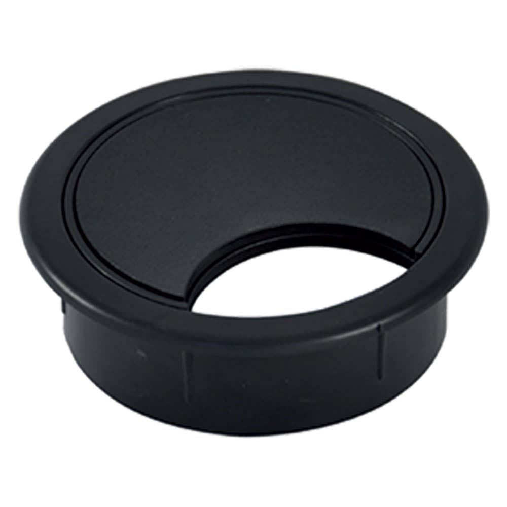 TAPPO PASSACAVI PER SCRIVANIA Ø mm 80 - colore nero