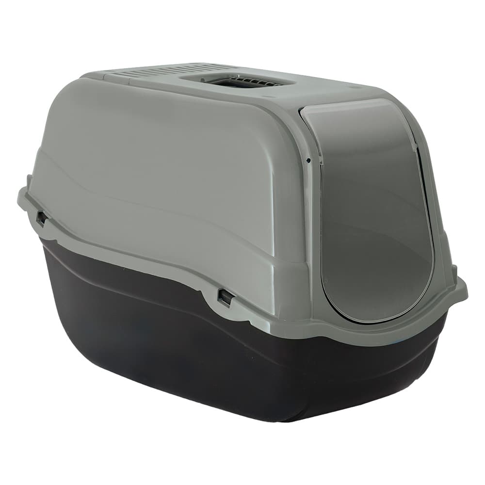 TOILETTE PER GATTI 'ROMEO ECO' col. green - cm 57 x 39 x h. 41