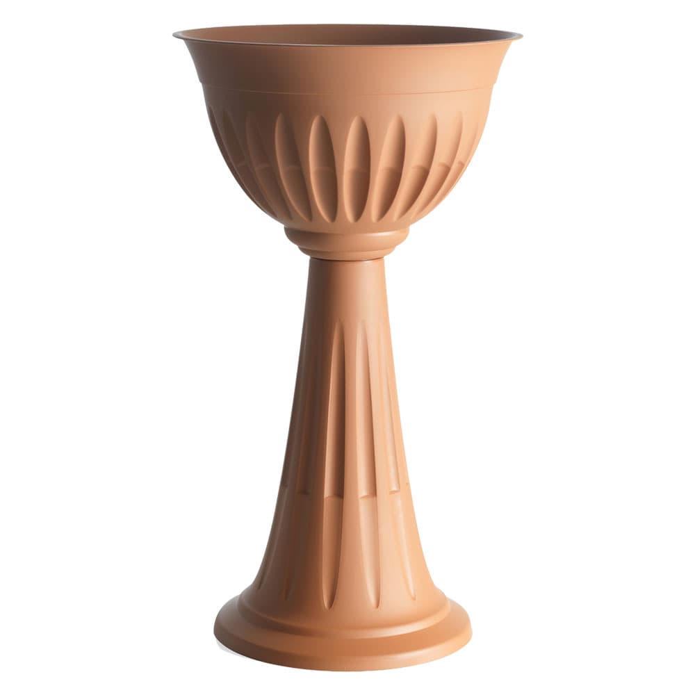 VASO PVC A COLONNA Ø cm 43 x h.74,5 lt.20 - terracotta