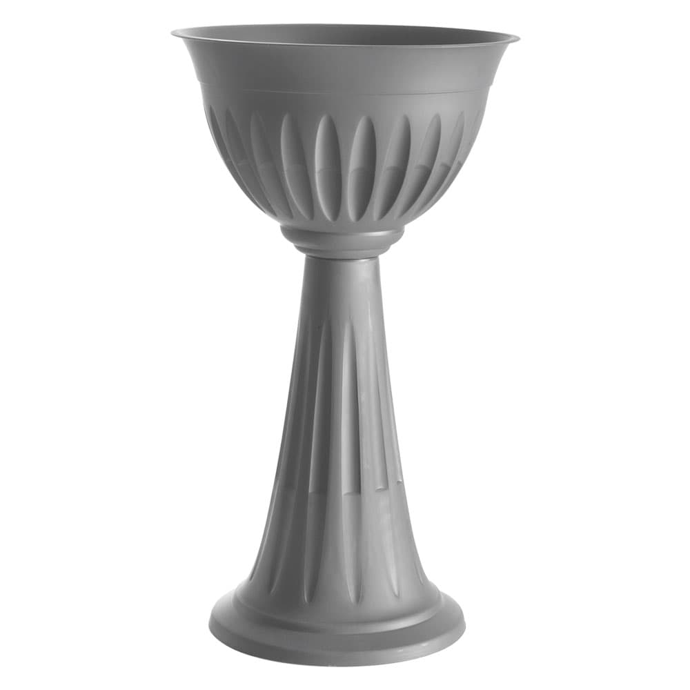VASO PVC A COLONNA Ø cm 43 x h.74,5 lt.20 - grigio