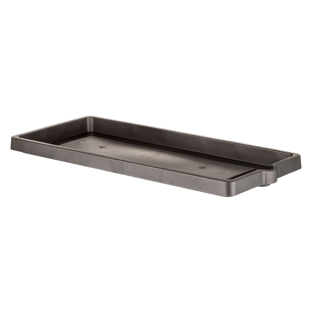 SOTTOVASO PER FIORIERA RETTANGOLARE cm 94 x 36 x 5,5 - antracite