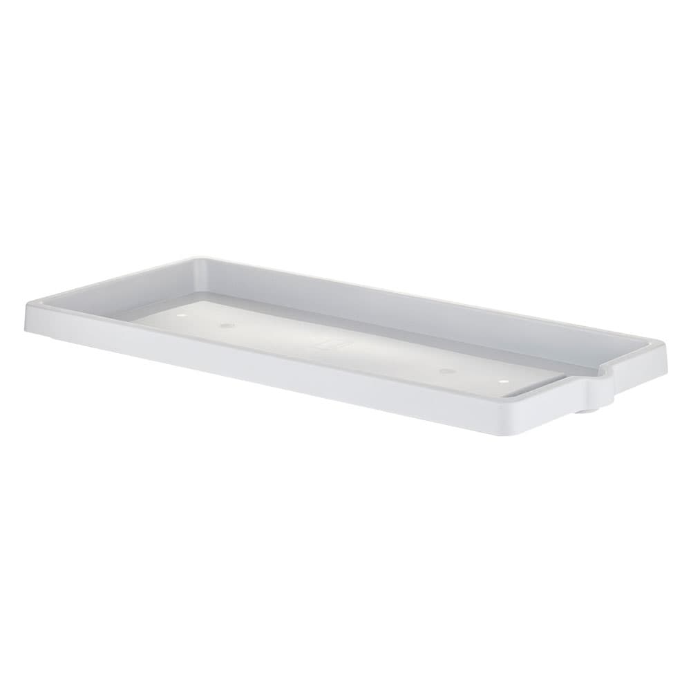 SOTTOVASO PER FIORIERA RETTANGOLARE cm 94 x 36 x 5,5 - ghiaccio