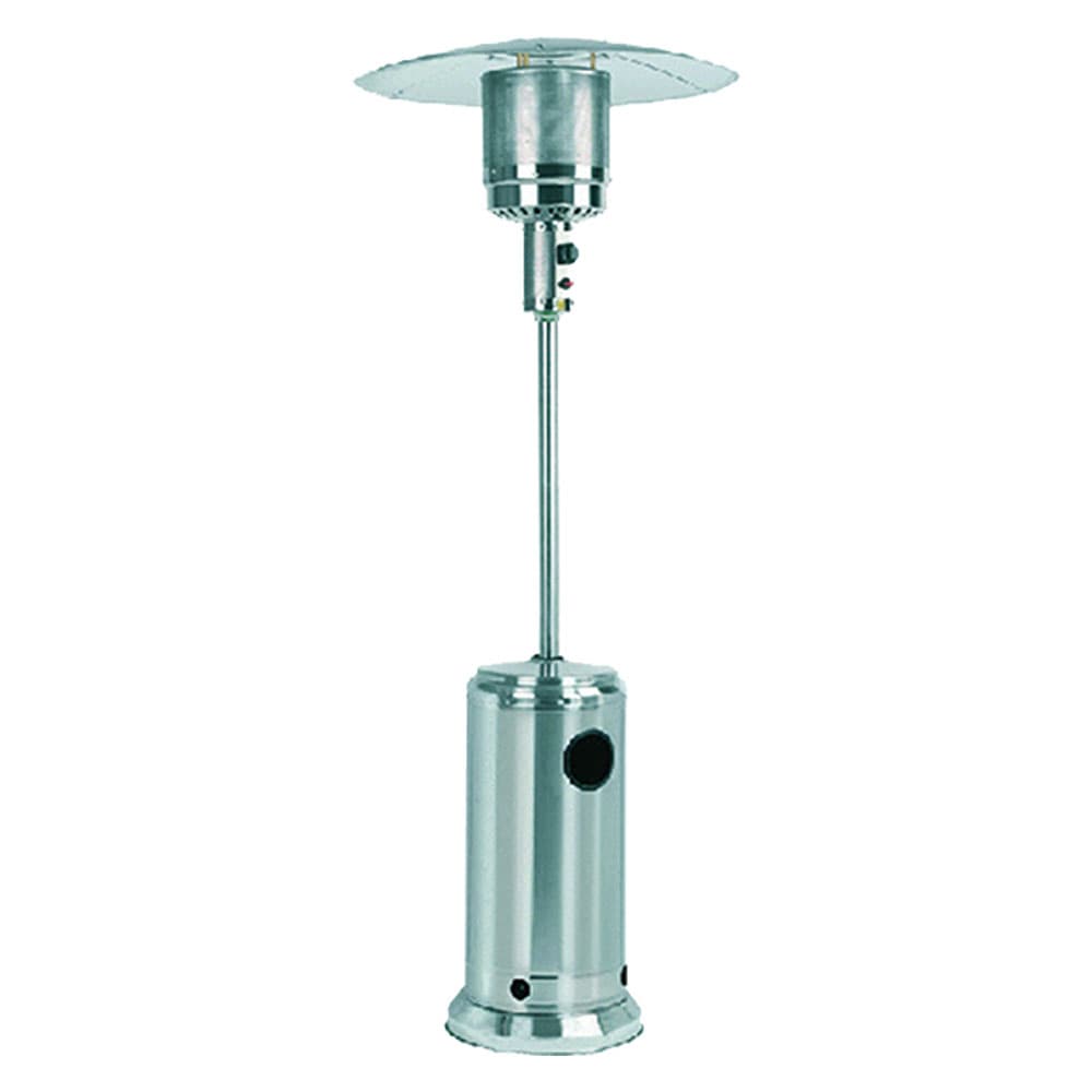 STUFA RADIANTE A FUNGO 10-15 Kw - acciaio inox