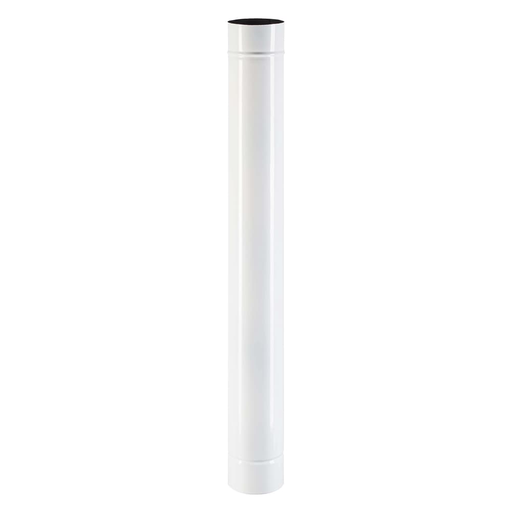 TUBO SMALTATO PER STUFE cm 50 ø 13 bianco