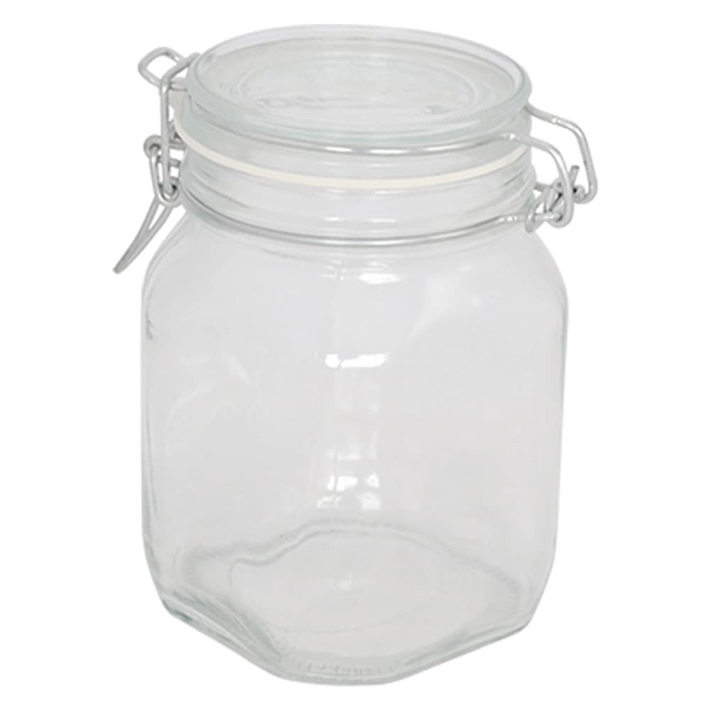 VASO ERMETICO IN VETRO PER ALIMENTI 'FIDO' 1000 ml (6 PZ)