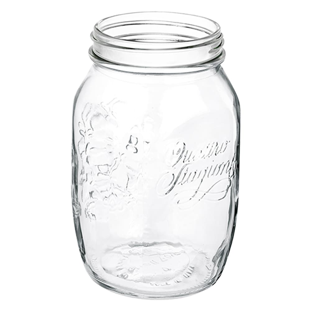 VASO ERMETICO IN VETRO PER ALIMENTI 'QUATTRO STAGIONI' 1000 ml (6 PZ)