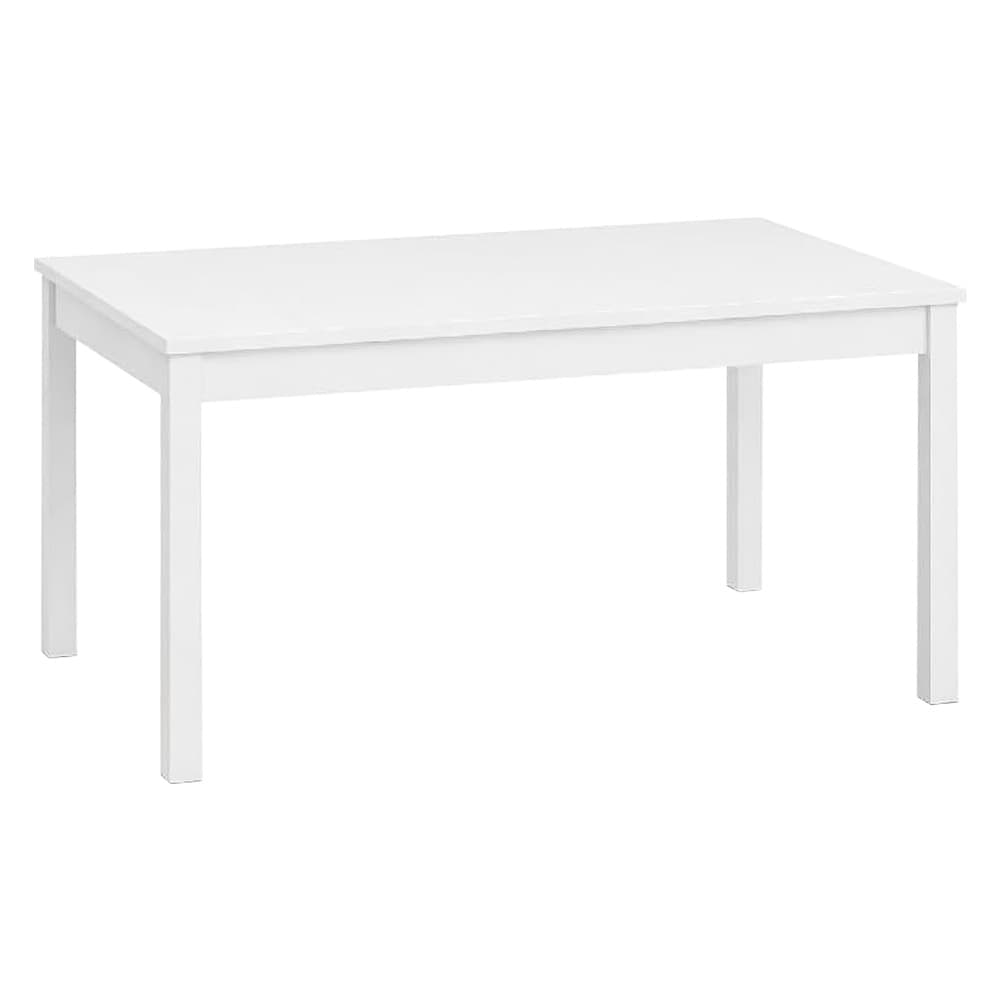 TAVOLO ALLUNGABILE 'FIRENZE cm 120 x 80 + (estensione) 40 cm - col. bianco