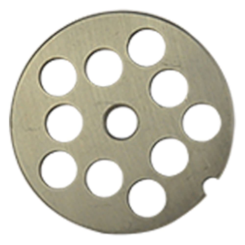 PIASTRA PER TRITACARNE per n.12 - 10 fori da 12 mm.