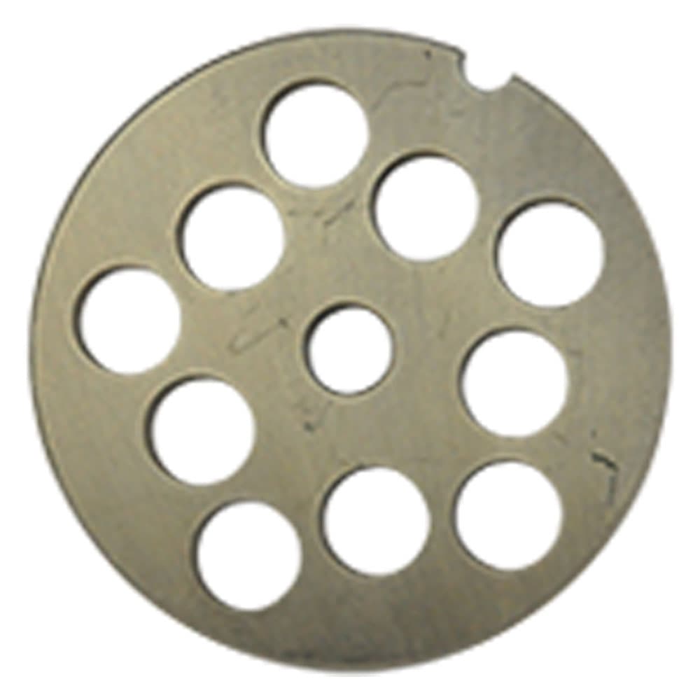 PIASTRA PER TRITACARNE Per n.22 - 10 fori da 14 mm.
