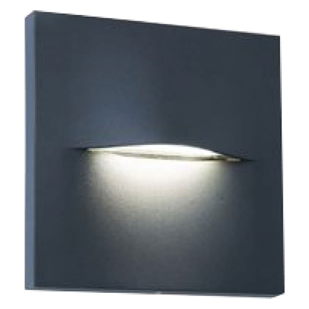 SEGNA PASSO QUADRO 'OPEN' colore grafite - 3 watt
