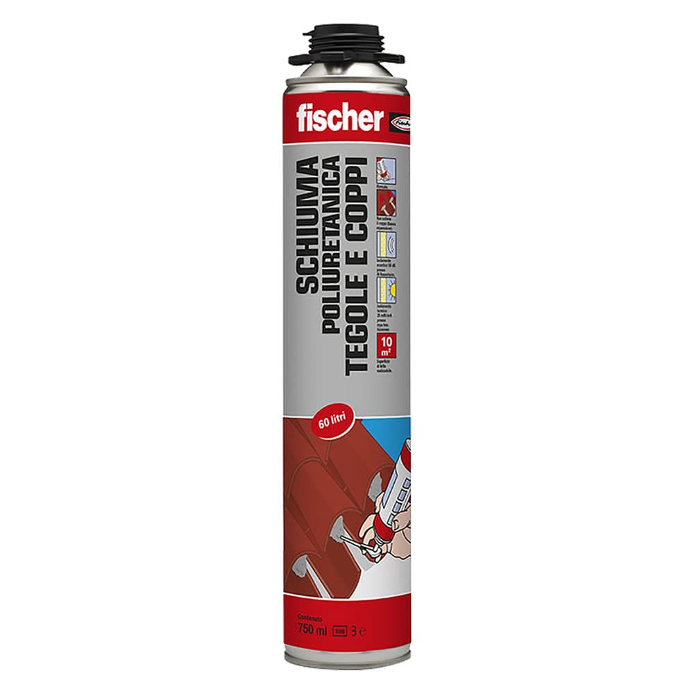 SCHIUMA POLIURETANICA 'TEGOLE E COPPI' PUP T 750 ml 750 - per pistola (12 PZ)