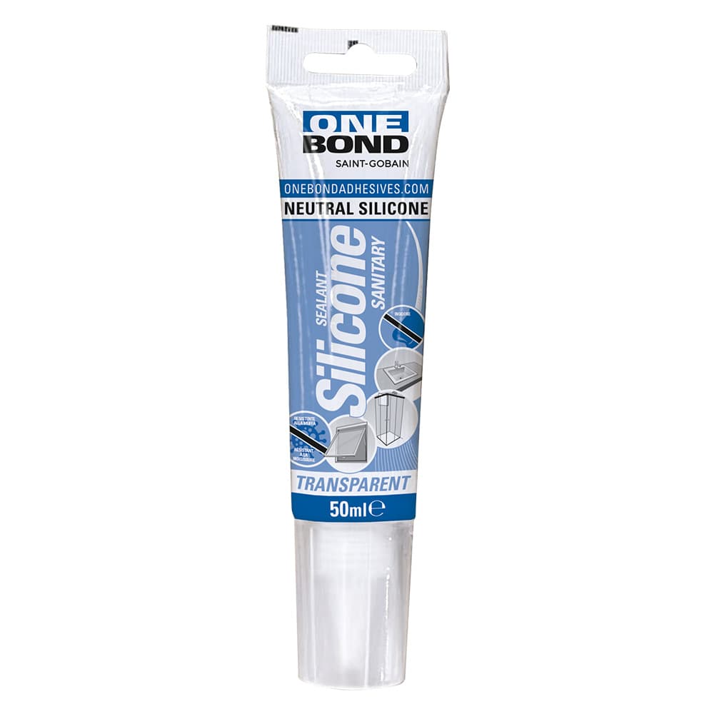 SILICONE NEUTRO 'SANITARY' tubetto - ml 50 trasparente