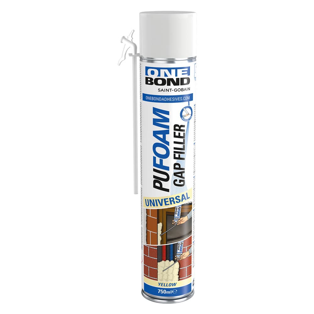 SCHIUMA POLIURETANICA 'PU FOAM UNIVERSAL' ml 750 - manuale (12 PZ)