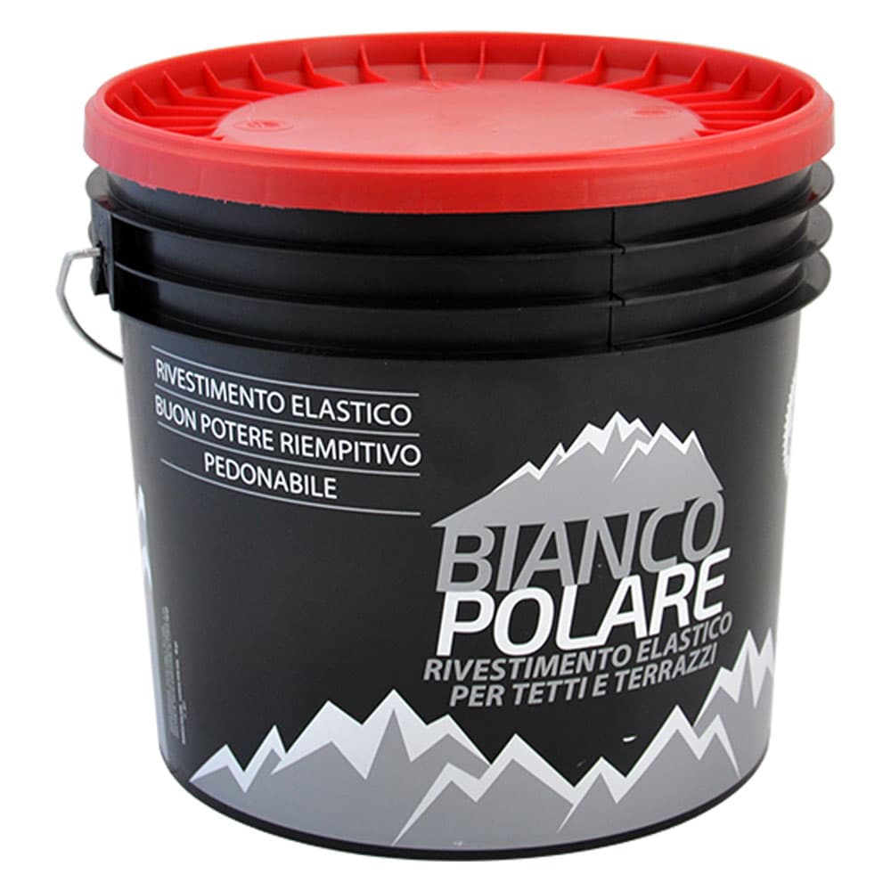 VERNICE ACRILICA PER TETTI kg. 20 - colore rosso