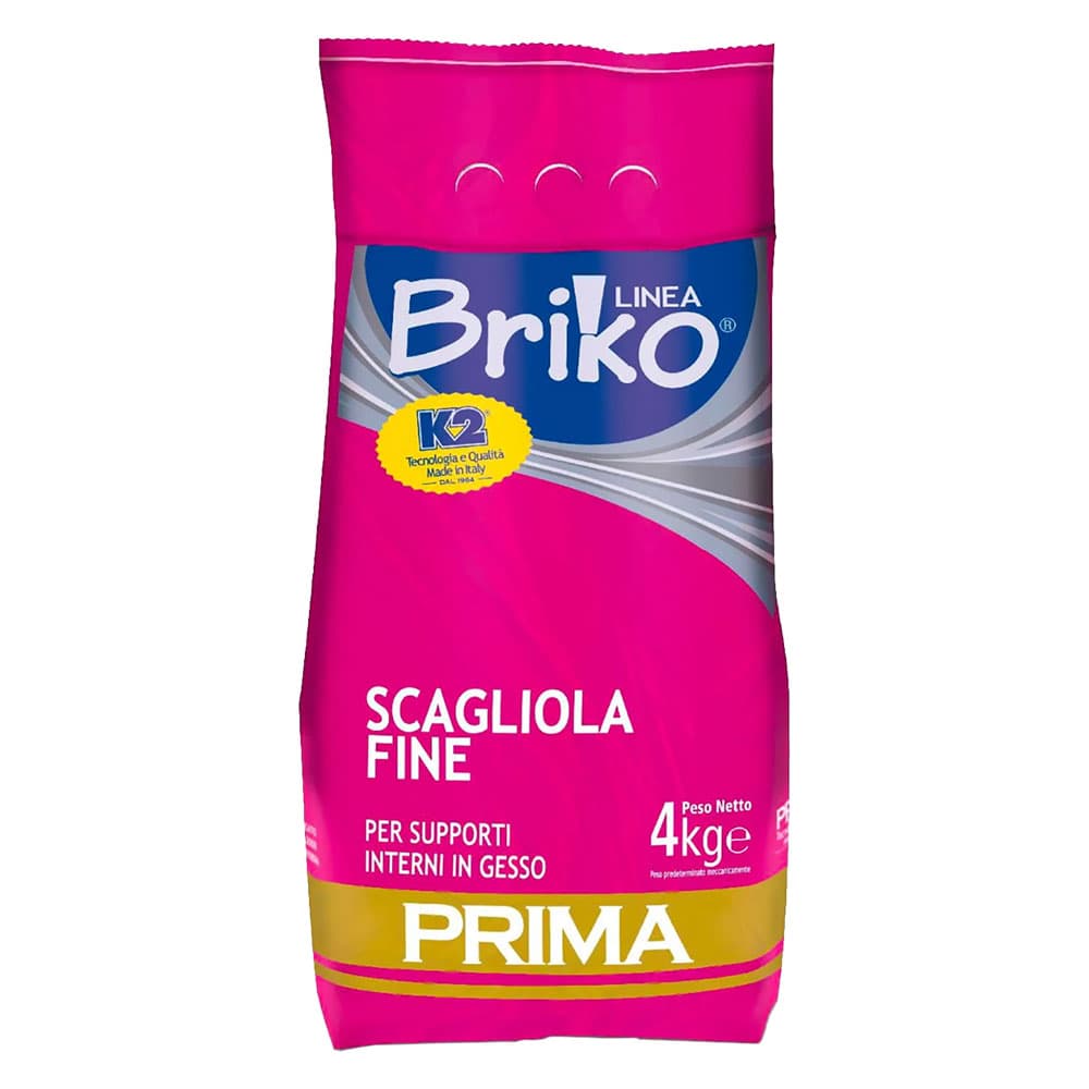 SCAGLIOLA FINE IN POLVERE 'BRIKO K2' Kg. 4 - sacchetta (4 PZ)