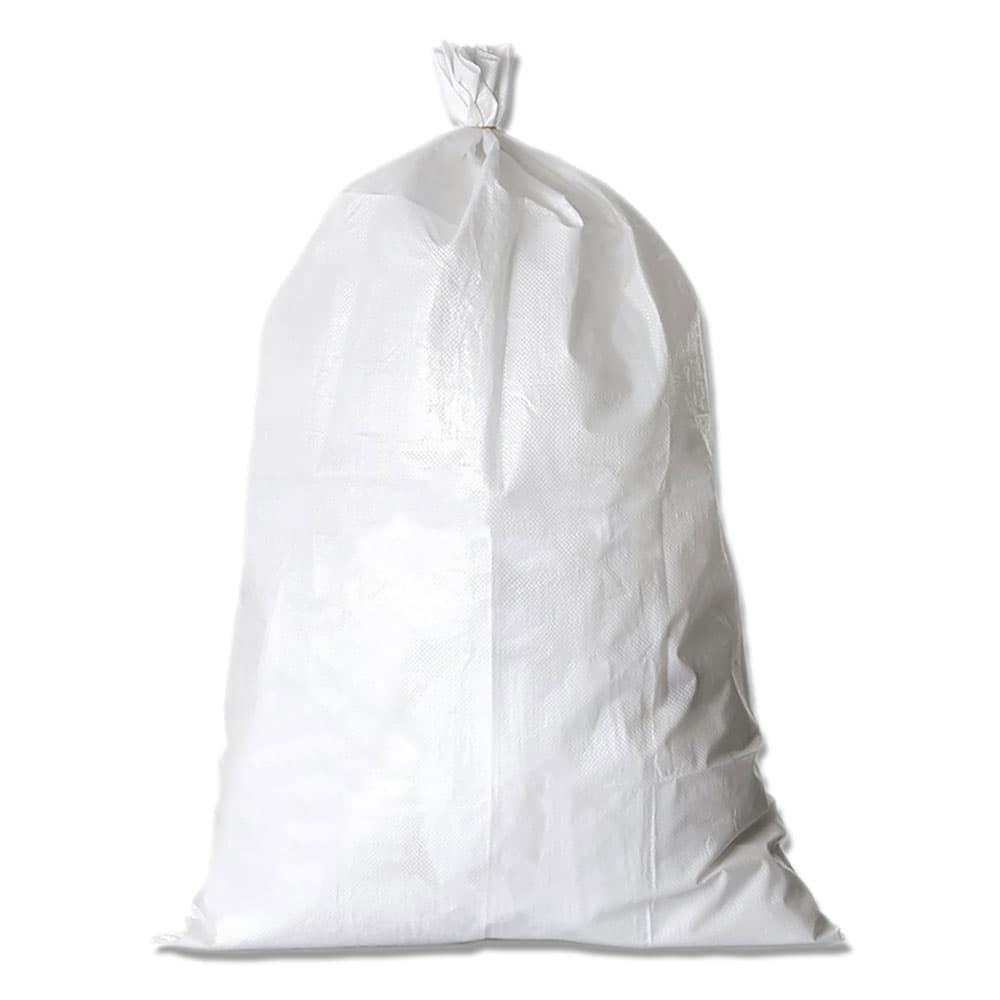 SACCO IN POLIPROPILENE cm 35 x 50 bianco - 10 kg circa (100 PZ)