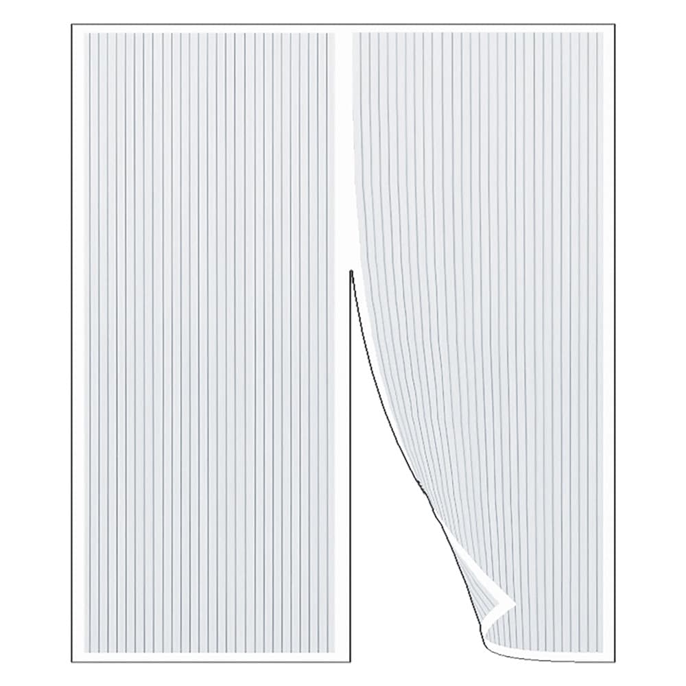 ZANZARIERA IN POLIESTERE CON MAGNETI 'ECCO MAGNET PROMO' cm 100 x 220 - bianca