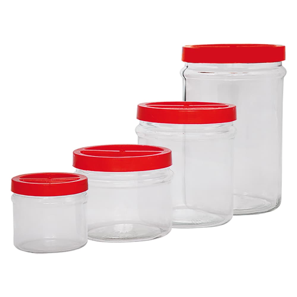 VASO IN VETRO PER ALIMENTI 'ORTES' Ø 170 - lt. 2,5 (6 PZ)