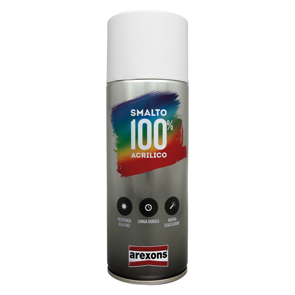 SMALTO SPRAY ACRILICO RITOCCO PER ELETTRODOMESTICI ml 400 (6 PZ)