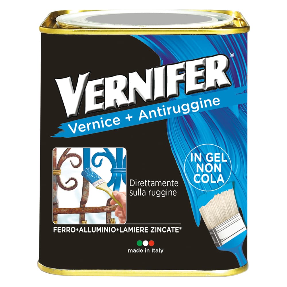 VERNICE ANTIRUGGINE 'VERNIFER' Lt. 0,75 - nero (4886)