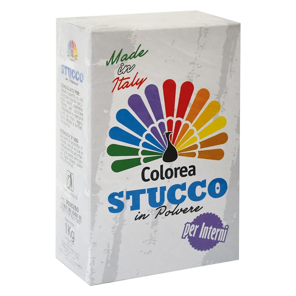 STUCCO IN POLVERE 'COLOREA' Kg. 5 (4 PZ)
