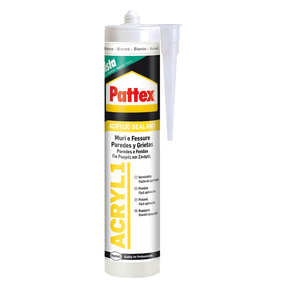 SILICONE ACRILICO bianco ml 300 (25 PZ)
