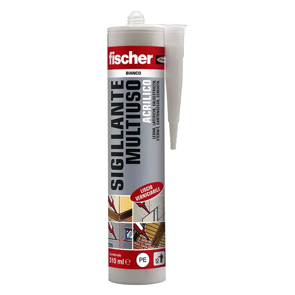 SILICONE ACRILICO 'SA' bianco ml 310 (25 PZ)