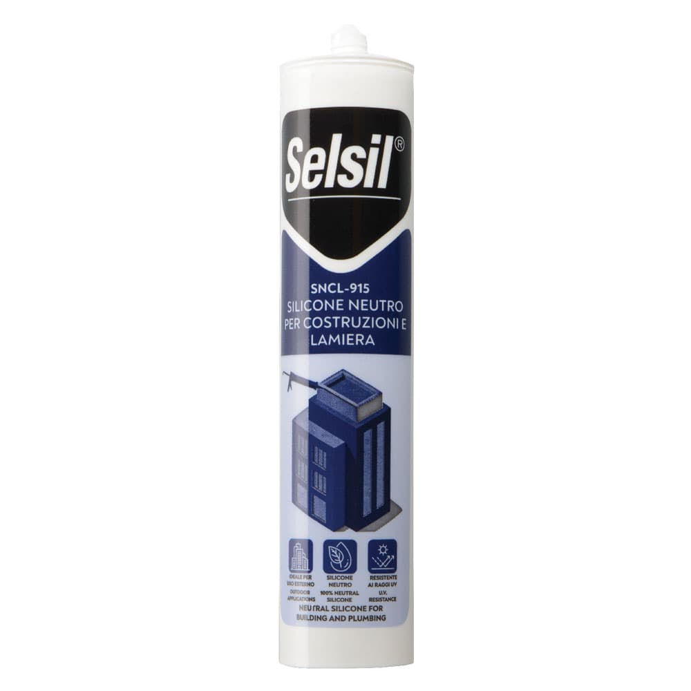 SILICONE NEUTRO PER LATTONERIA 'SNCL 915' rame ml 310 - (ral 8004) (25 PZ)