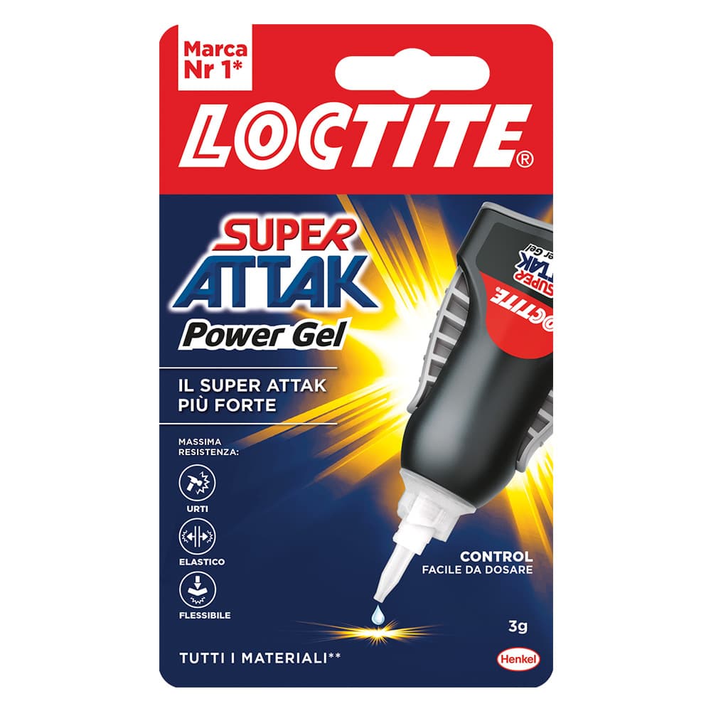 SUPER ATTAK 'POWER GEL CONTROL' gr.3 - trasparente (12 PZ)
