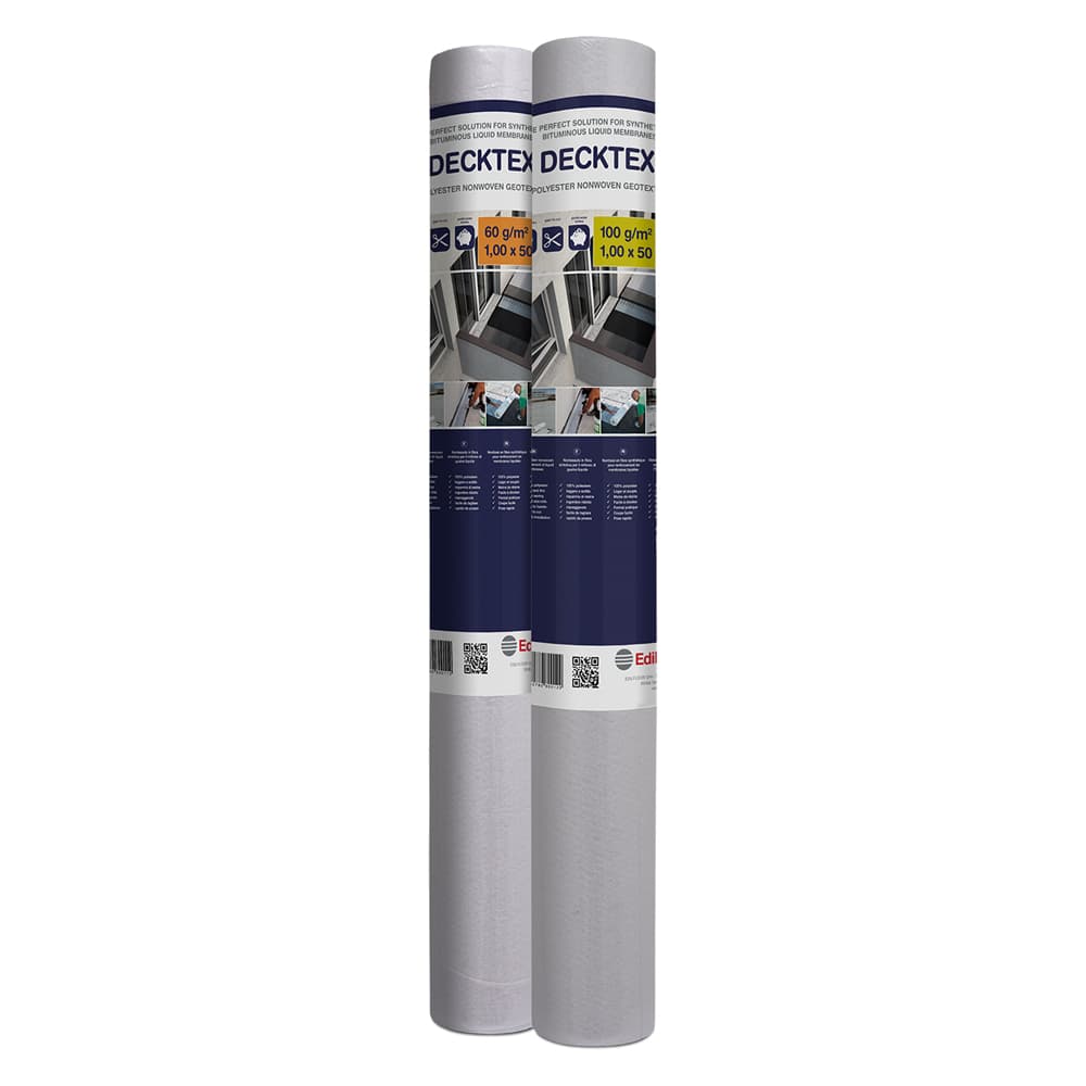 TESSUTO NON TESSUTO PER IMPERMEABILIZZAZIONI 'DECK' mt 1 x 50 - gr. 60/mq