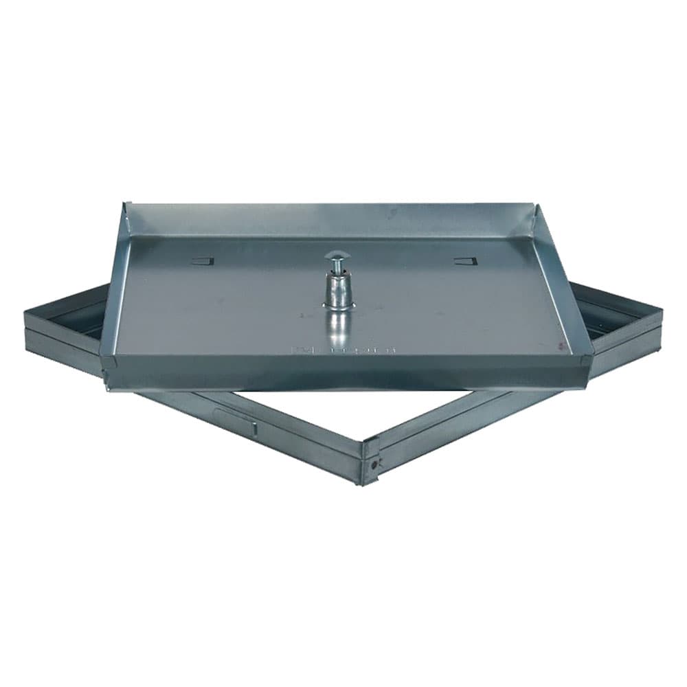SIGILLO PORTAPAVIMENTO 'LEGGERO' cm 23 x 23 - luce cm 19 x 19 (5 PZ)