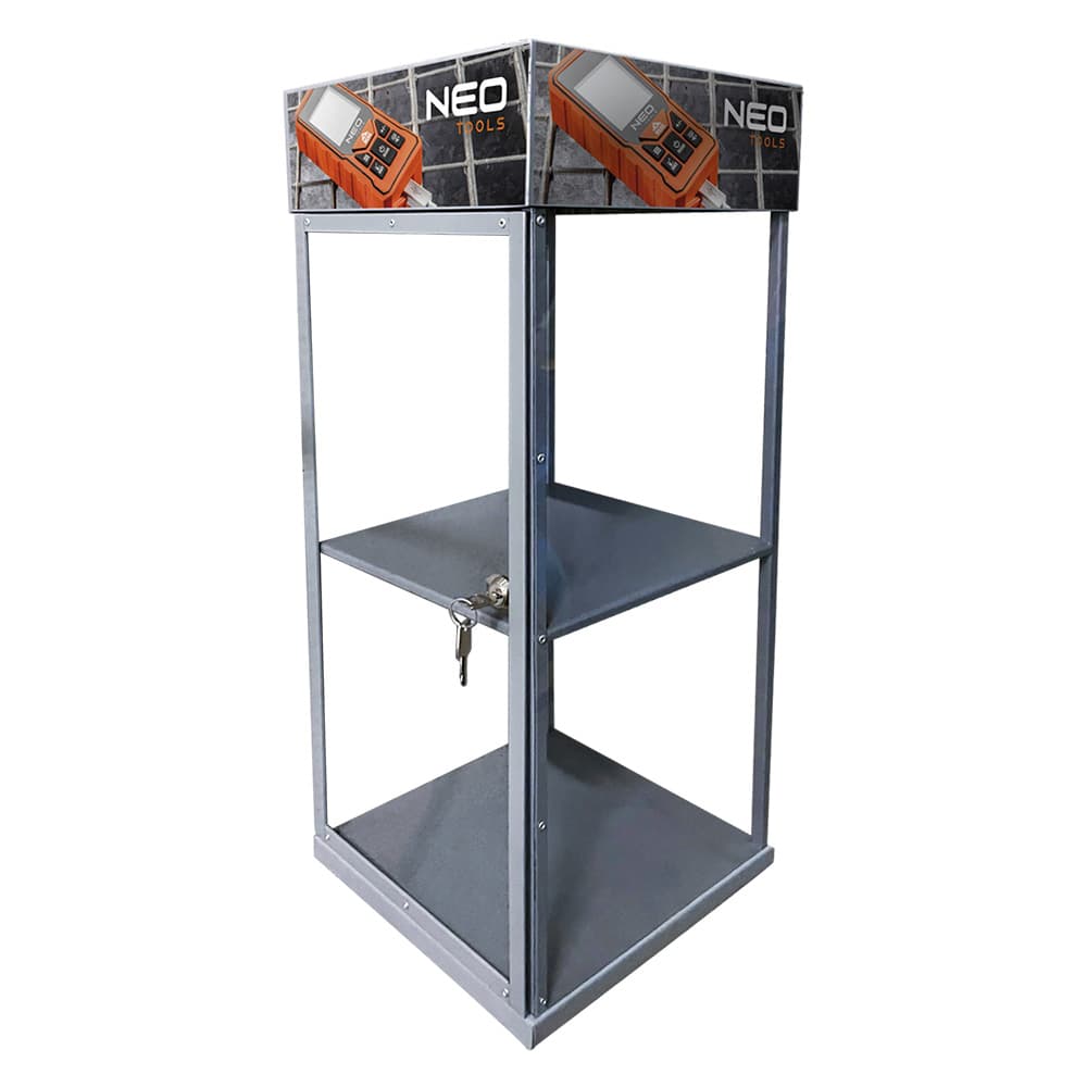 VETRINA PER ESPOSITORE LIVELLE cm. 30 x 30 x h. 70