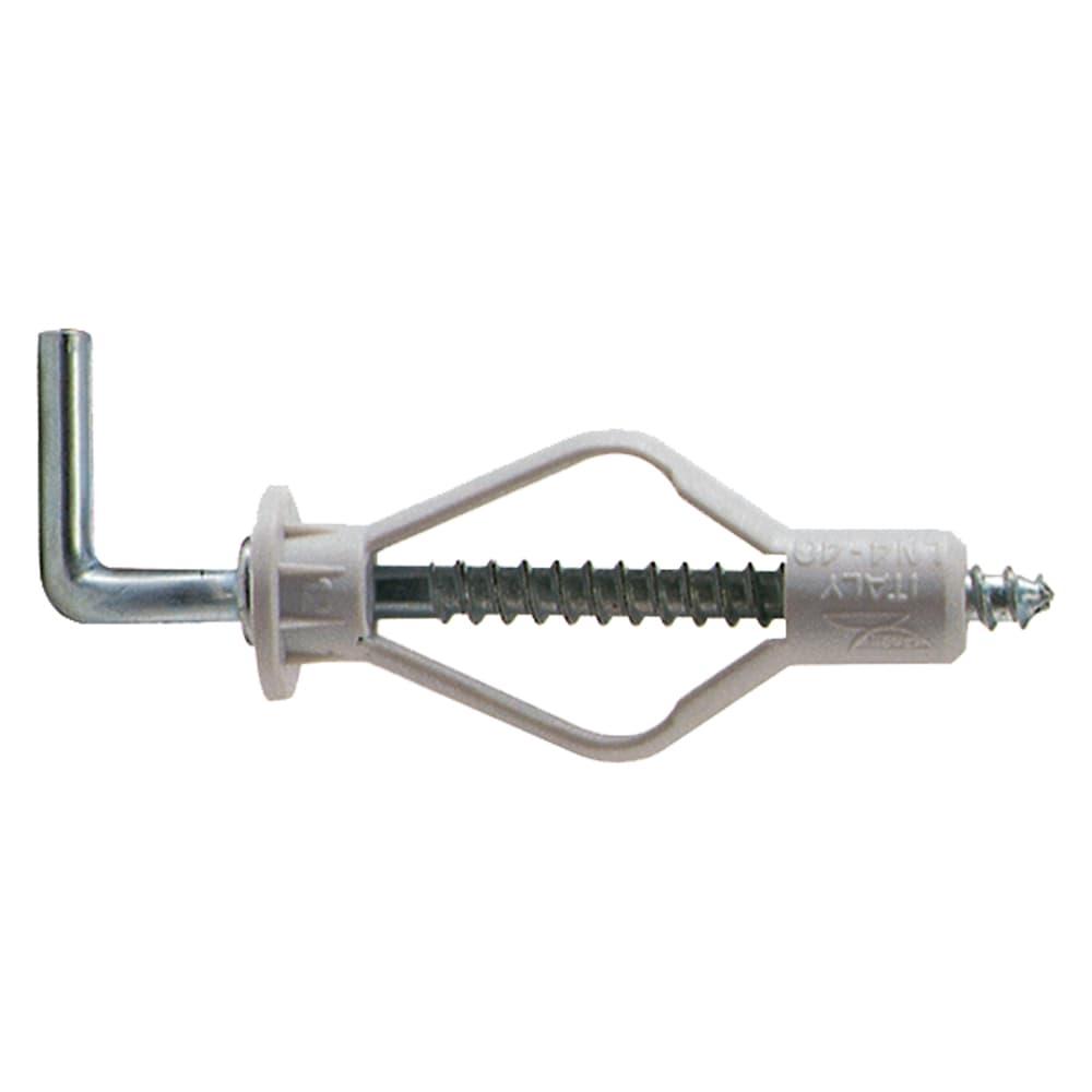 TASSELLO LASTRO NYLON LN4-40/2 mm 8 x 40 - gancio medio (200 PZ)