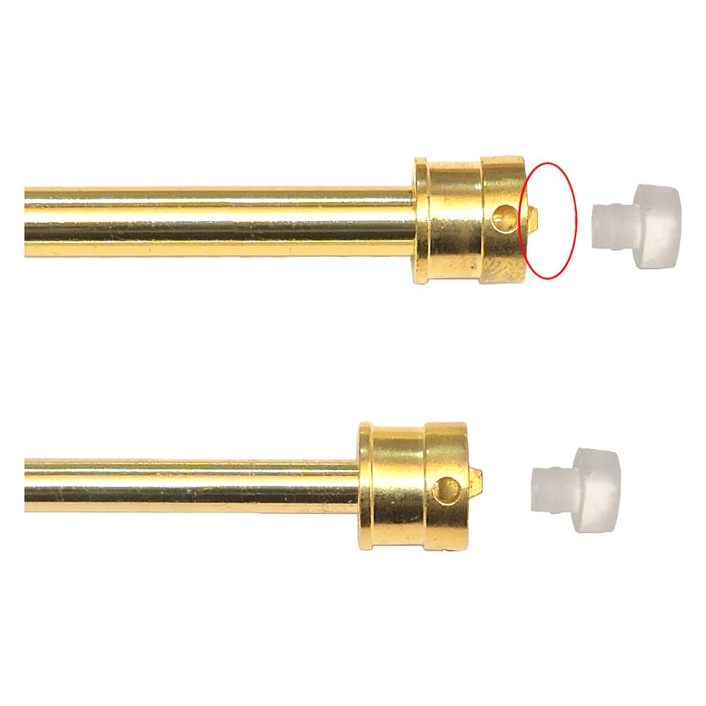 STANGHETTA A MOLLA 'ONLY ONE' UNIVERSALE cm. 37/63 - oro (10 CP)