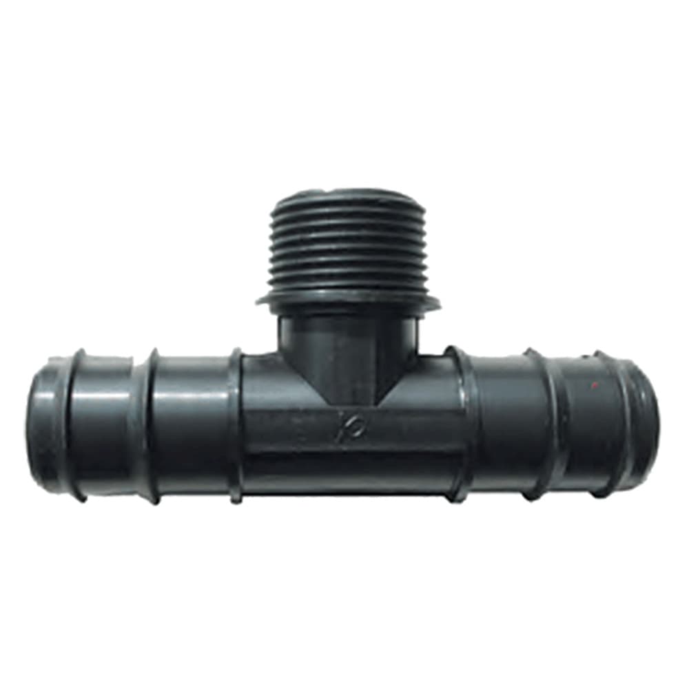 TEE A 90° CON FILETTO MASCHIO ø 32 x 1 x 32 (25 PZ)