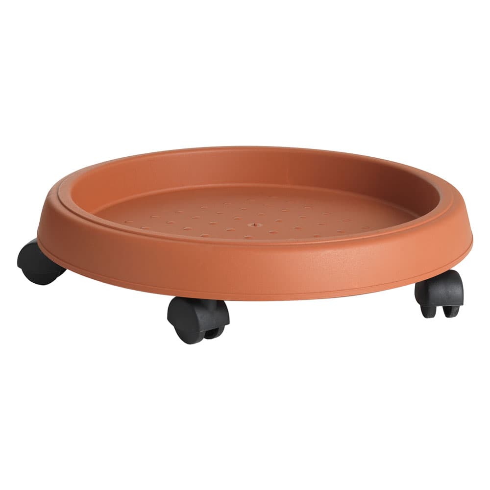 SOTTOVASO CIRCOLARE CON RUOTE Ø 25 cm