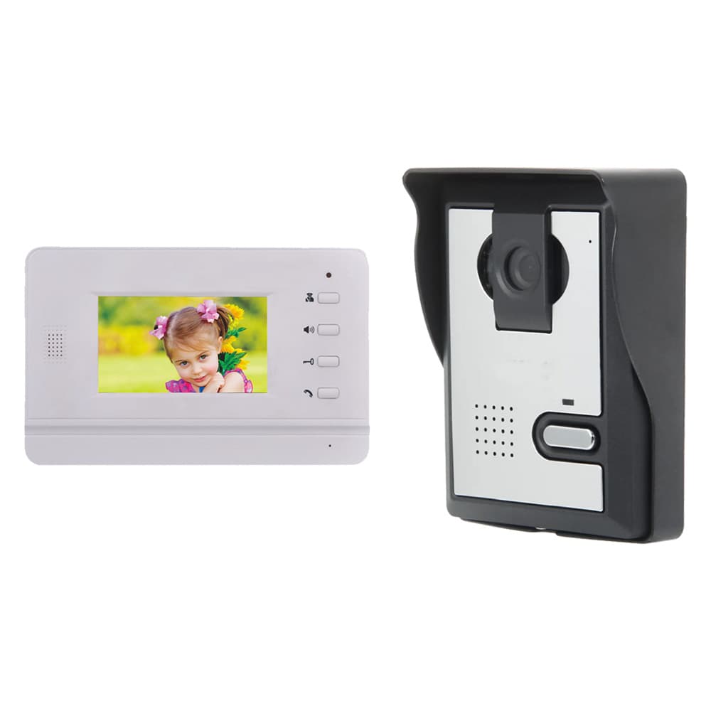 VIDEOCITOFONO MONO FAMILIARE IN KIT schermo da 4,3