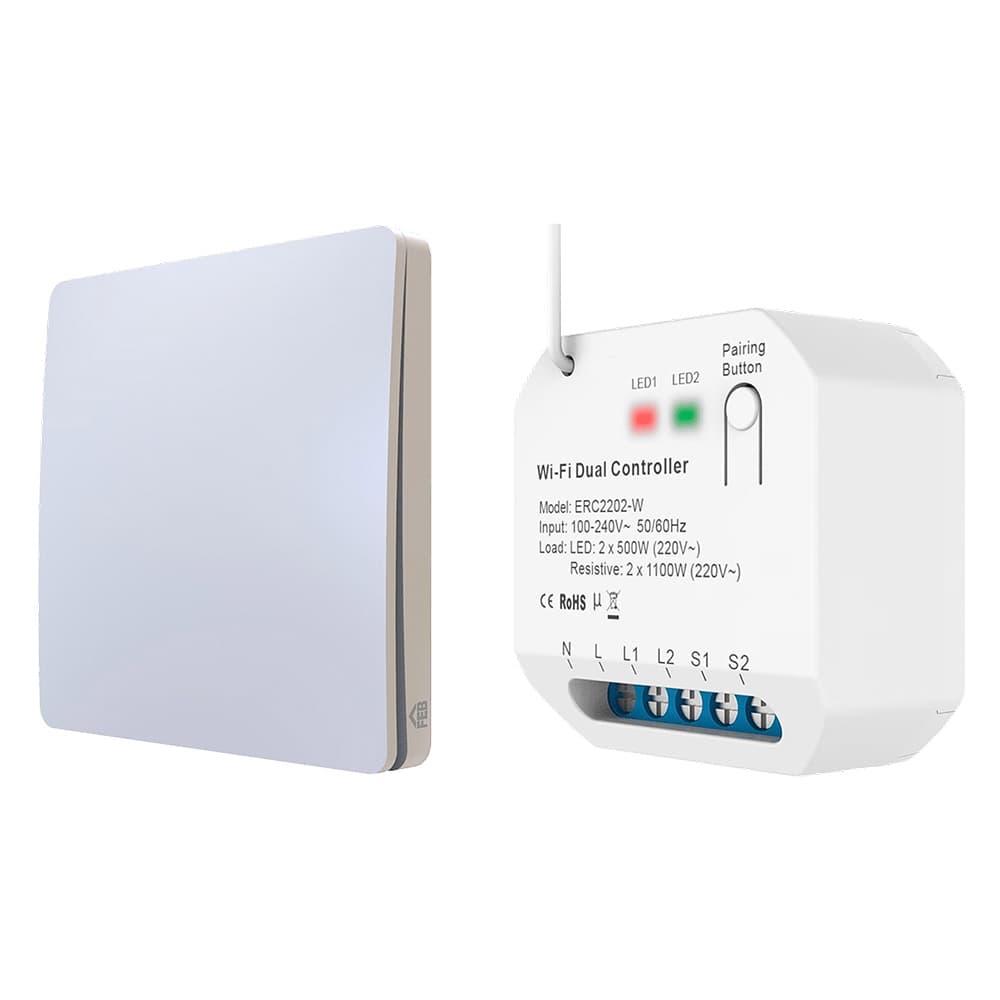 RELE' SMART CON PULSANTE SINGOLO '9306' art. 9320 + 9327