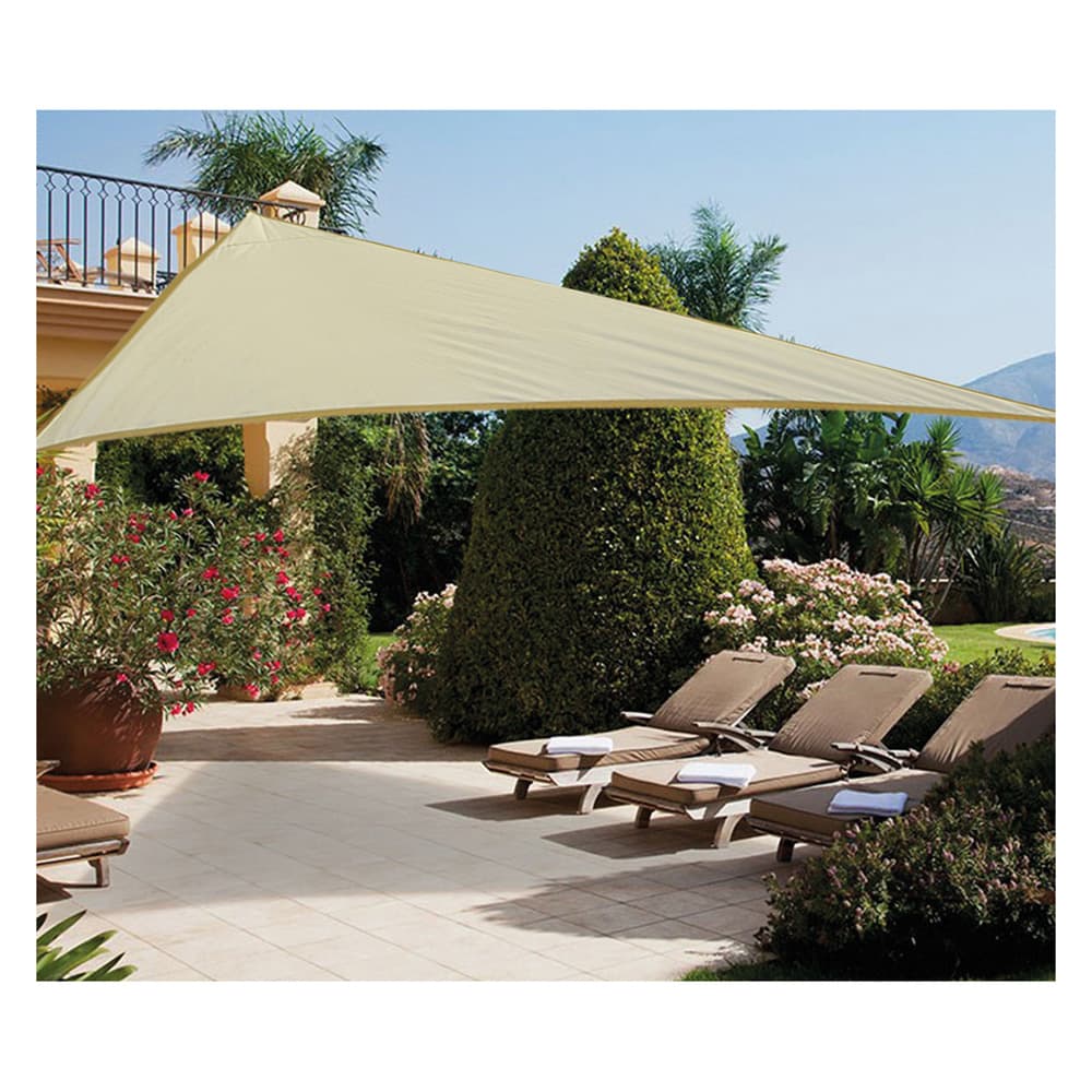 VELA OMBRA TRIANGOLARE mt 3,6 x 3,6 x 3,6